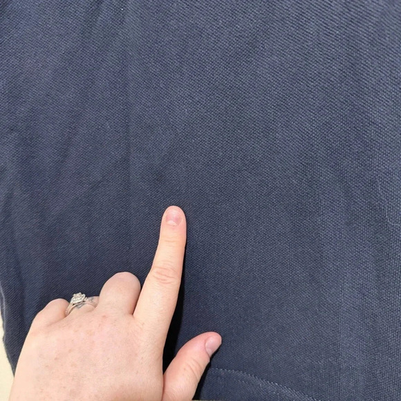 Women’s  Disney Brand Vintage 90’s Minnie Mouse Collared Navy Tank Top Size: M - Picture 8 of 15